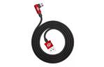 Дата кабель Baseus USB 2.0 AM to Micro 5P 1.0m MVP Elbow Red (CAMMVP-A09)