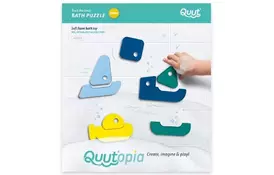 Іграшка для ванної QUUT Пазл-головоломка Човен (171737) - Фото