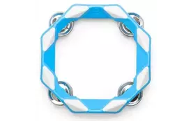 Музична іграшка Kid O Тамбурін блакитний (10438) - Фото