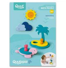 Игрушка для ванной QUUT Пазл-головоломка Остров и черепаха (171942)