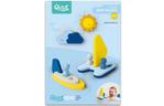 Игрушка для ванной QUUT Пазл-головоломка Лодка с парусом (171928)