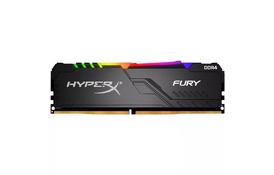 Модуль памяти для компьютера DDR4 16GB 2400 MHz HyperX Fury Black Kingston (HX424C15FB4A/16) - Фото