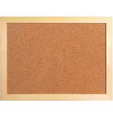 Офисная доска Axent пробковая 45 х 60 см + 6 кнопок-гвоздиков (9601-A)