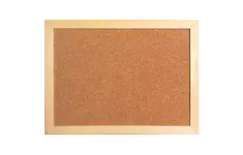 Офисная доска Axent пробковая 45 х 60 см + 6 кнопок-гвоздиков (9601-A) - Фото