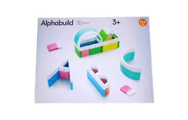Розвиваюча іграшка Kid O магнітна Азбука в наборі 20 блоків (10454) - Фото