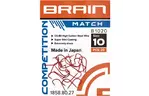 Крючок Brain fishing Match B1020 10 (20 шт/уп) Red (1858.80.27)