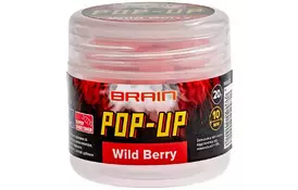 Бойл Brain fishing Pop-Up F1 Wild Berry (суниця) 10mm 20g (1858.05.20) - Фото