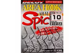 Крючок Decoy Area Hook VI Spic 10 (12 шт/уп) (1562.01.63) - Фото