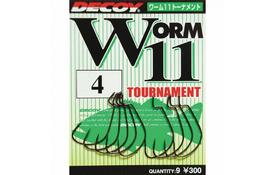 Крючок Decoy Worm11 Tournament 04 (9 шт/уп) (1562.00.77) - Фото