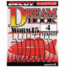 Крючок Decoy Worm15 Dream Hook 04 (9 шт/уп) (1562.00.11)