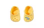 Аксессуар к кукле Zapf Baby Born Праздничные сандалии со значками Желтые (828311-1)
