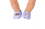 Аксессуар к кукле Zapf Baby Born Праздничные сандалии со значками Лавандовые (828311-4)