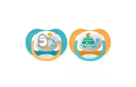 Пустышка Philips AVENT Ultra Air Animal для мальчиков 6-18 мес (SCF080/07) - Фото