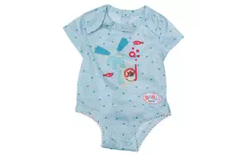 Аксесуар до ляльки Zapf Baby Born Боді S2 Блакитне (830130-2) - Фото