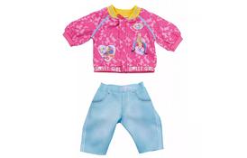 Аксесуар до ляльки Zapf Набір одягу Baby Born Кежуал сестрички Рожевий (828212-1) - Фото