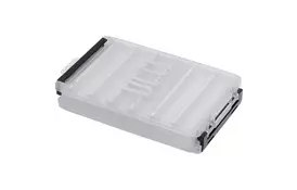 Коробка рыболова DUO Reversible Lure Case 120 White/Silver Logo (34.36.73) - Фото