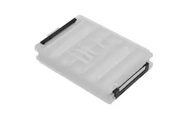 Коробка рыболова DUO Reversible Lure Case 140 White/Silver Logo (34.36.74) - Фото