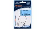 Поводок UKRSPIN Orange Spinning сталь AFW 1x19 15см 10кг(22lb)/0.3мм (2шт/уп (1590.00.38)