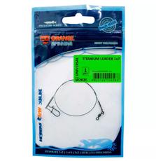 Поводок UKRSPIN Orange Spinning титан 1x7 12см 3кг(6lb)/0.24мм (1590.02.74)