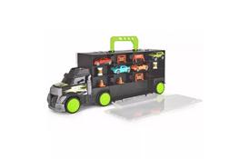 Игровой набор Dickie Toys Трейлер перевозчик авто 4 машинки с аксессуарами 43 см (3747007) - Фото