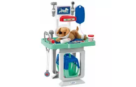 Игровой набор Ecoiffier Ветеринарный центр со столом и переноской для щенка (001908) - Фото