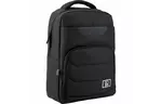 Рюкзак школьный GoPack Сity 144-2 черный (GO20-144M-2)