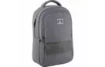 Рюкзак школьный GoPack Сity 152-1 серый (GO20-152L-1)