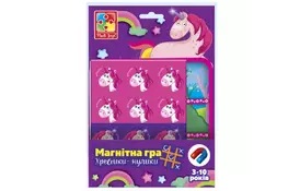 Розвиваюча іграшка Vladi Toys Єдиноріг Хрестики-нулики (VT3703-08) - Фото