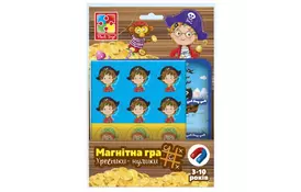 Развивающая игрушка Vladi Toys Пираты Крестики-нолики (VT3703-06) - Фото