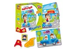 Развивающая игрушка Vladi Toys Вжик-вжик Липучки Машинки рус (VT1302-21)