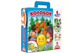 Пазл Vladi Toys Путешествие сказкой Колобок, русский язык (VT2909-11) - Фото