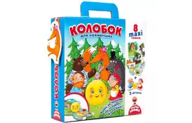 Пазл Vladi Toys Путешествие сказкой Колобок, украинский язык (VT2909-09) - Фото