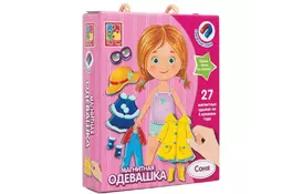 Розвиваюча іграшка Vladi Toys Магнітна одевалка Соня, рус. (VT3702-03) - Фото