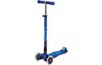 Скутер Micro Maxi Deluxe LED Темно-синий (MMD099)