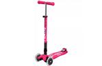 Скутер Micro Maxi Deluxe LED Розовый (MMD096)