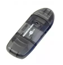 Считыватель флеш-карт ST-Lab SD/ SDHC/ MMC /RS-MMC (U-371 black)