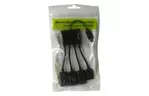 Концентратор Lapara LA-MicroUSB-OTG-HUB black