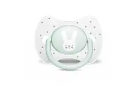 Пустышка Suavinex Hygge Уютные истории 18+ мес. бирюз. зайчик (306616) - Фото