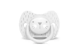 Пустышка Suavinex Hygge Уютные истории 18+ мес. серая (306614) - Фото