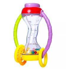 Погремушка BeBeLino прорезыватель Гантелька с ручками (58060)