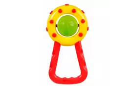 Погремушка Canpol babies мячик с ручкой, красная ручка (2/804-3) - Фото
