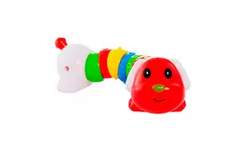 Брязкальце BeBeLino Гнучкий щеня, білий (57115-2) - Фото