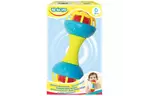 Погремушка BeBeLino Мягкая гантелька, салатовая ручка (58066-1)