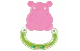 Брязкальце Canpol babies Веселі звірята Бегемот (2/459-1) - Фото