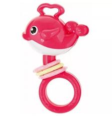 Погремушка Canpol babies Рыбка-кит розовая (81/003-2)