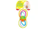 Погремушка BeBeLino Мультисенсорная погремушка Крути и Клацай (58136)