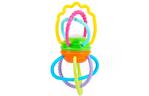 Погремушка BeBeLino Мультисенсорная погремушка Крути и Клацай (58136)