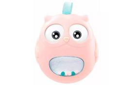 Розвиваюча іграшка BeBeLino Сова-неваляшка, рожева (58119-3) - Фото