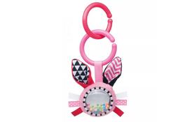 Погремушка Canpol babies Zig Zag розовый кролик (68/058_pin) - Фото