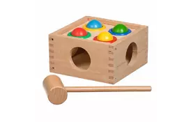 Розвиваюча іграшка Світ дерев'яних іграшок Стучалка Кульки (Д027) - Фото